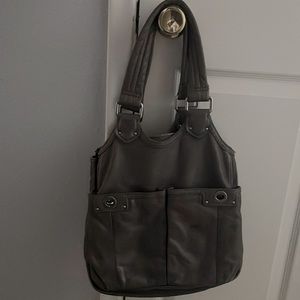 Marc Jacobs throwback grey purse gently used